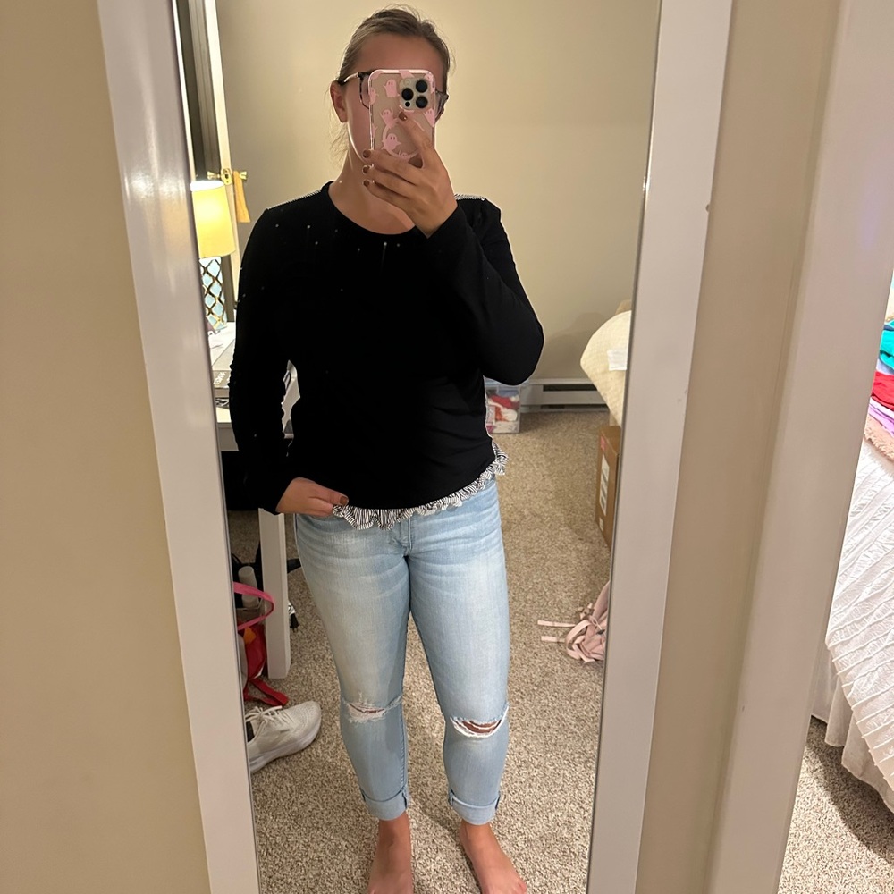 Kate spade ruffle top